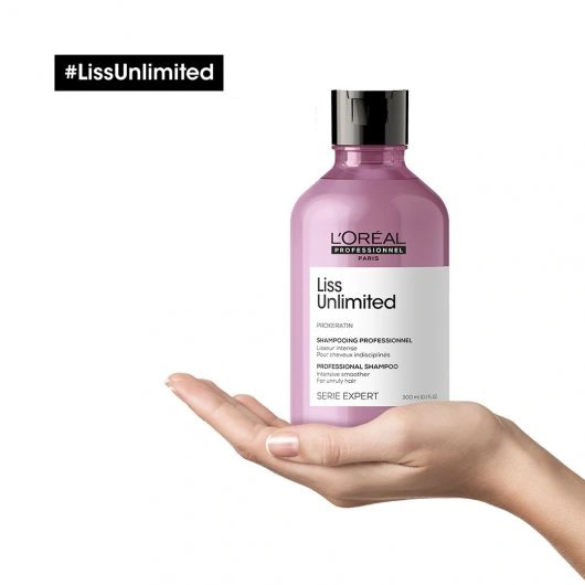 L'oreal Liss Unlimited Shampoo 300ml képe 1